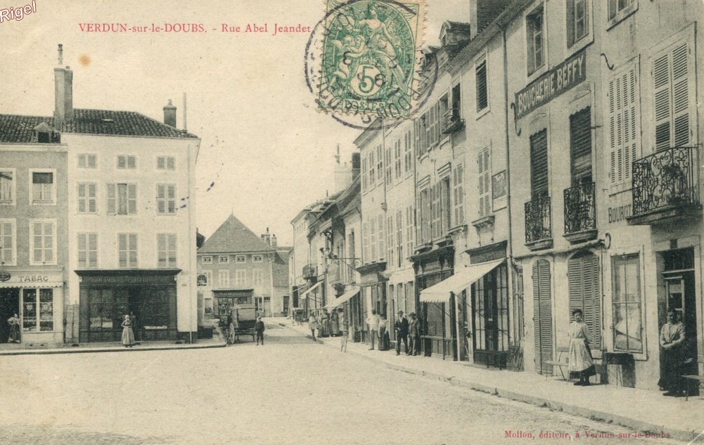 71-Verdun sur le Doubs - Rue Abel Jeandet - Mollon éditeur.jpg