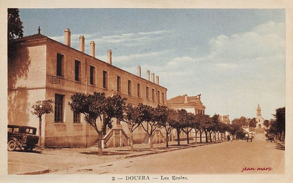 Douéra - Les Ecoles (Phototypie Etabl. Photo Albert, Alger).jpg