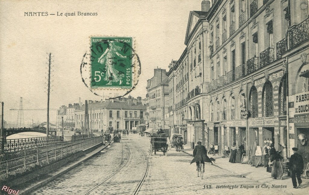 44-Nantes - Le Quai Brancas - 113 Dugas et Cie.jpg