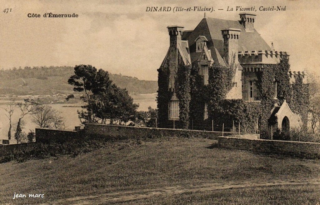 La Vicomté - Castel-Nid (en réalité Ker-Loïs ou Montbard).jpg