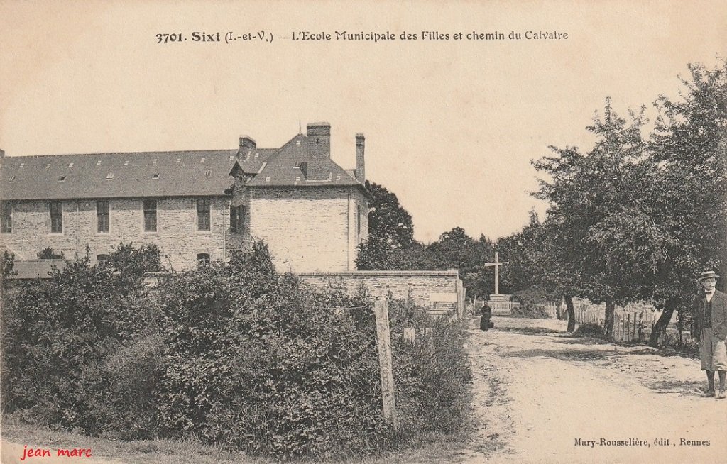 Sixt - L'École Municipale des Filles et chemin du Calvaire.jpg