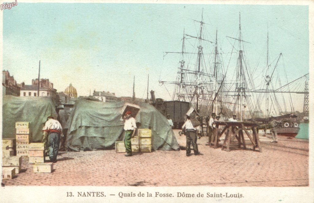 44-Nantes - Quais de la Fosse - Dôme de Saint-Louis - 13 Edit pour le Chocolat-Louis.jpg
