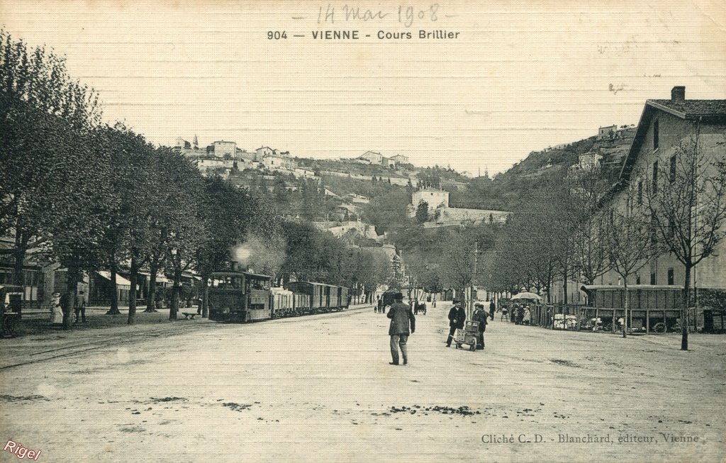 38-Vienne - Cours Brillier - 604 Cliché C D - Blanchard éditeur.jpg