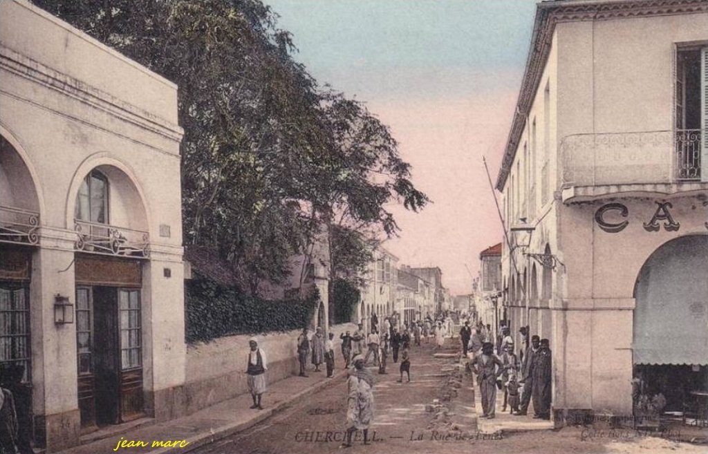 Cherchell - La Rue de Ténès.jpg