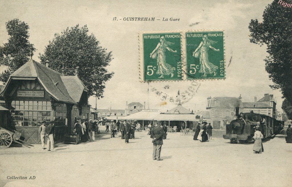 14-Ouistreham - La Gare - 17 Collection AD.jpg