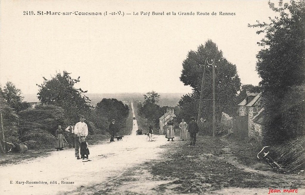 Saint-Marc-sur-Couesnon - Le Paty Burel et la grande route de Rennes.jpg
