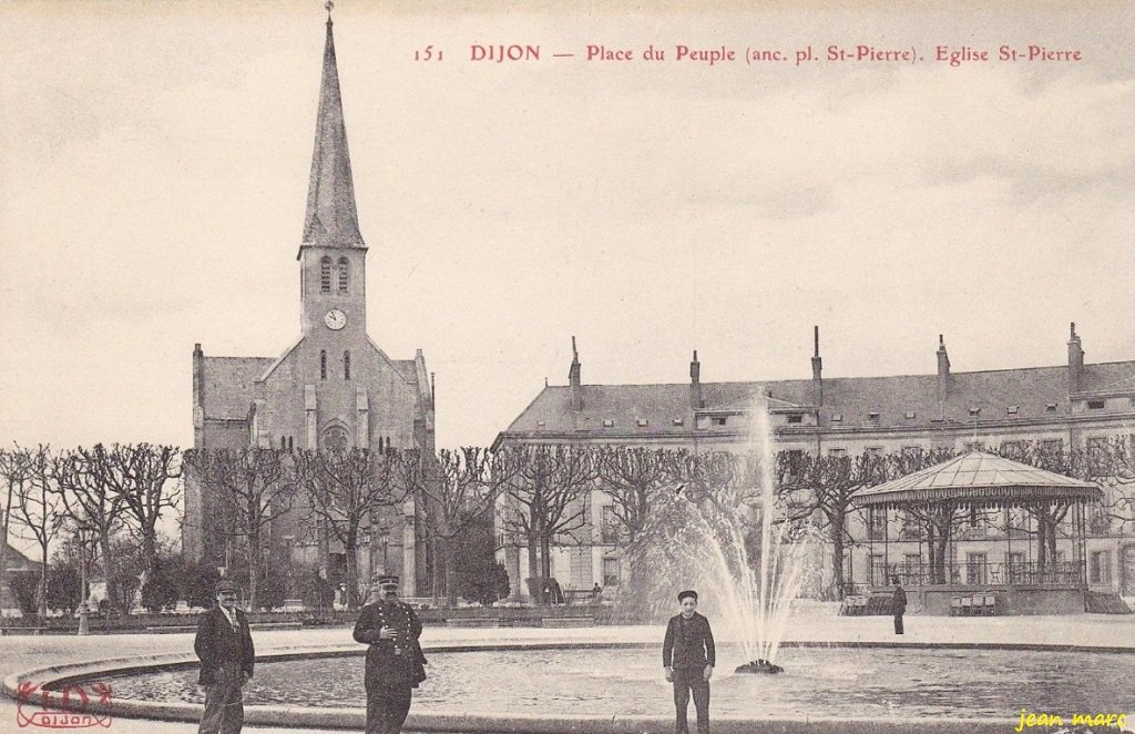 Dijon - Place du Peuple - Eglise Saint-Pierre.jpg