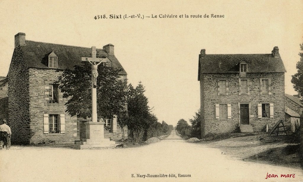 Sixt - Le Calvaire et la Route de Renac.jpg