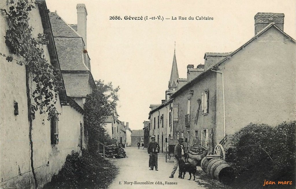 Gévezé - La rue du Calvaire.jpg