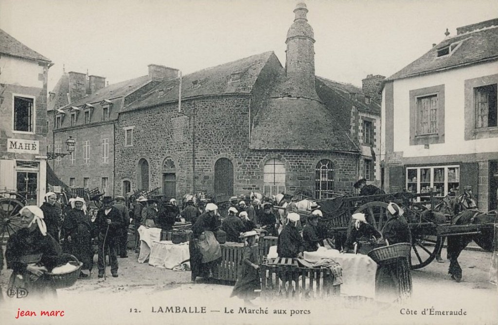 Cochons Lamballe - Le Marché aux porcs JM.jpg
