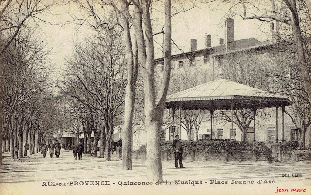 Aix-en-Provence - Quinconce de la Musique - Place Jeanne d'Arc.jpg