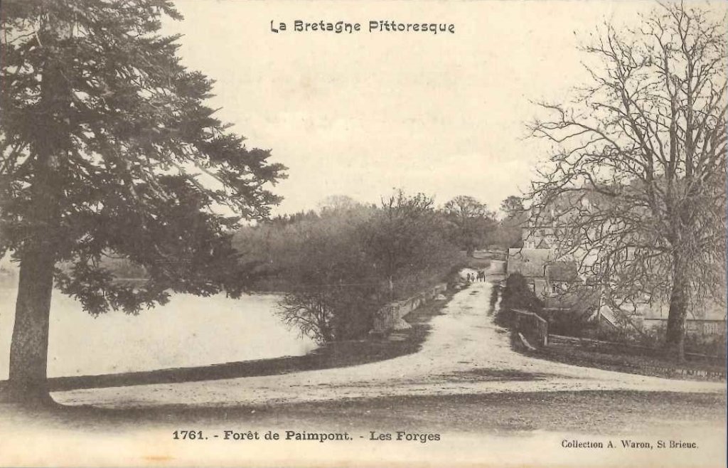 1761 - Paimpont - Forêt de Paimpont - les forges -waron.jpg