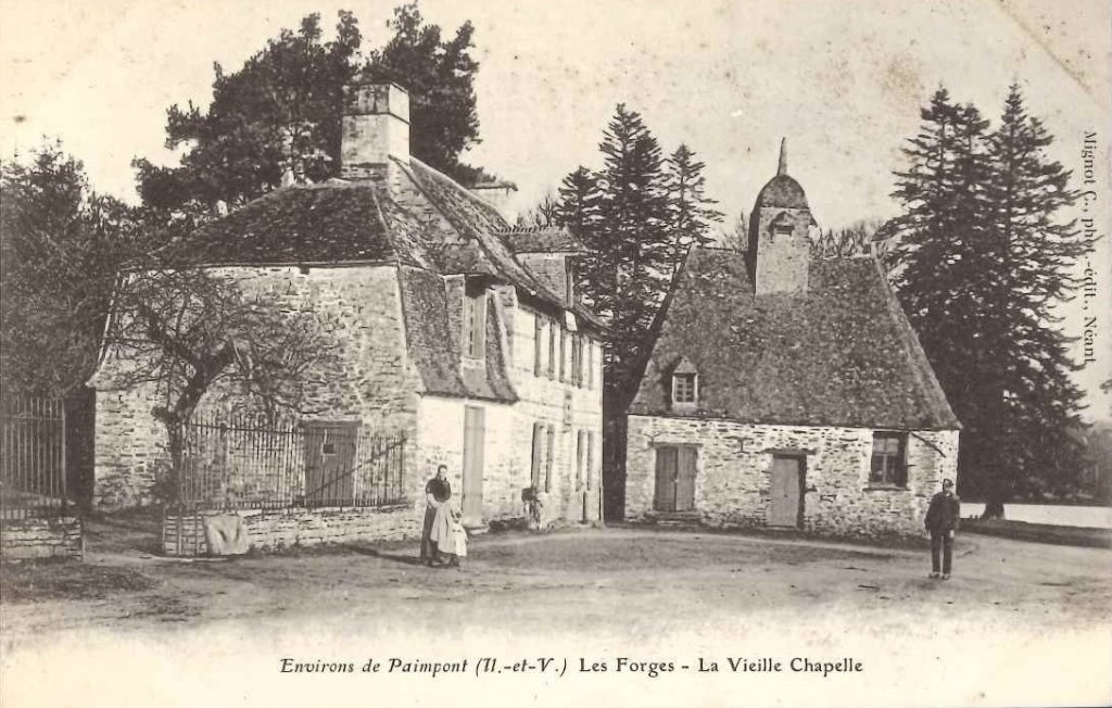 Paimpont - environs de Paimpont - Les forges - La vieille Chapelle -mignot.jpg