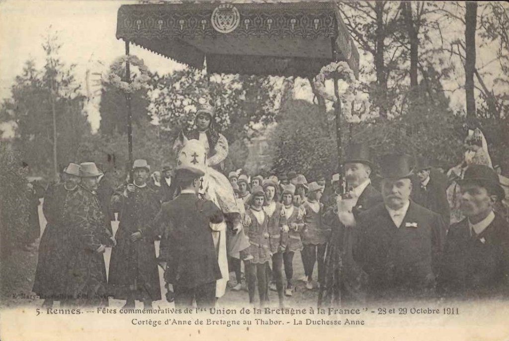 5 - Rennes - Fêtes commémoratives de l'union de Bretagne à la France - 28 et 29 octobre 1911 -emr.jpg