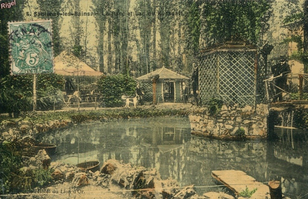 21-Santenay-les-Bains - Le Parc et Lac du Kursaall - 5.jpg