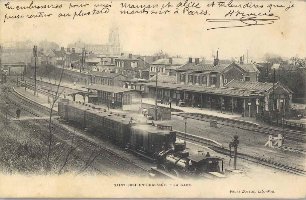 Saint Just En Chaussée - La gare -darras.jpg
