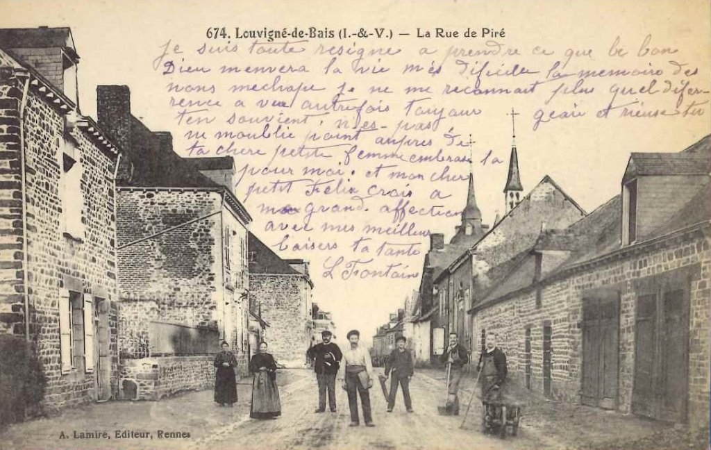 674 - Louvigné de bais - la rue de Piré - lamiré.jpg