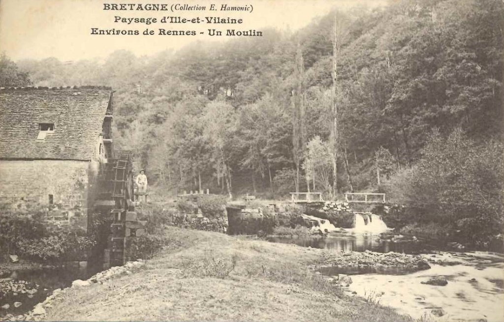 Paysage d'Ille et Vilaine - Environs de Rennes - Un moulin -eh.jpg