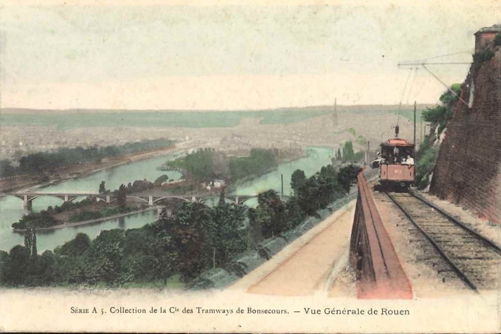 Collection de la Cie des tramways de Bonsecours - Vue générale de Rouen -série A5.jpg