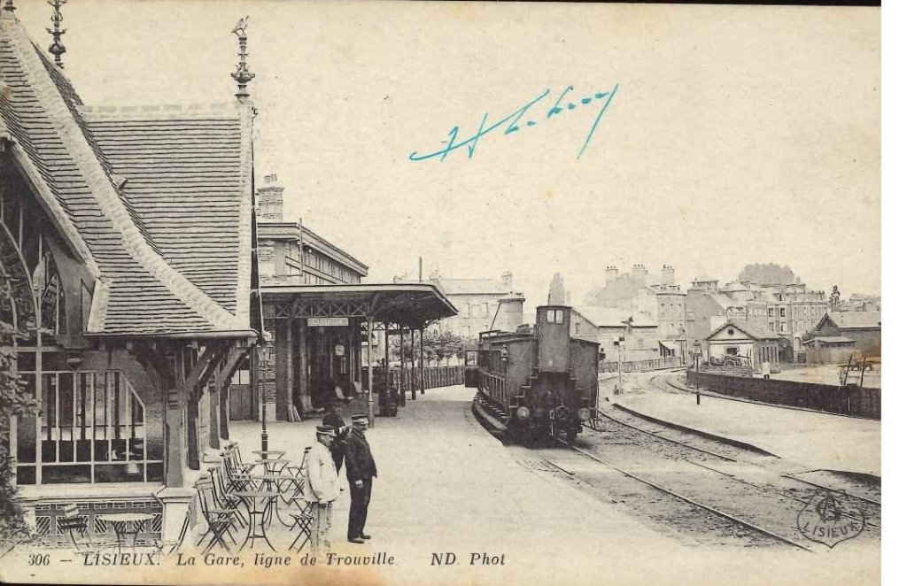 306 - Lisieux - la gare, ligne de Trouville -nd.jpg