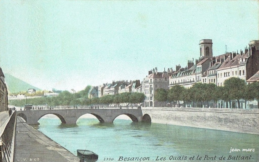 Besançon - Les Quais et le Pont de Battant (Léopold Verger et Cie 2950).jpg
