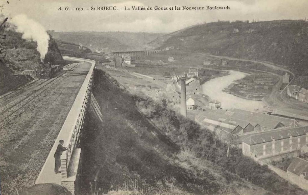 100 - Saint Brieuc - la vallée du Gouët et les nouveaux boulevards -ag.jpg