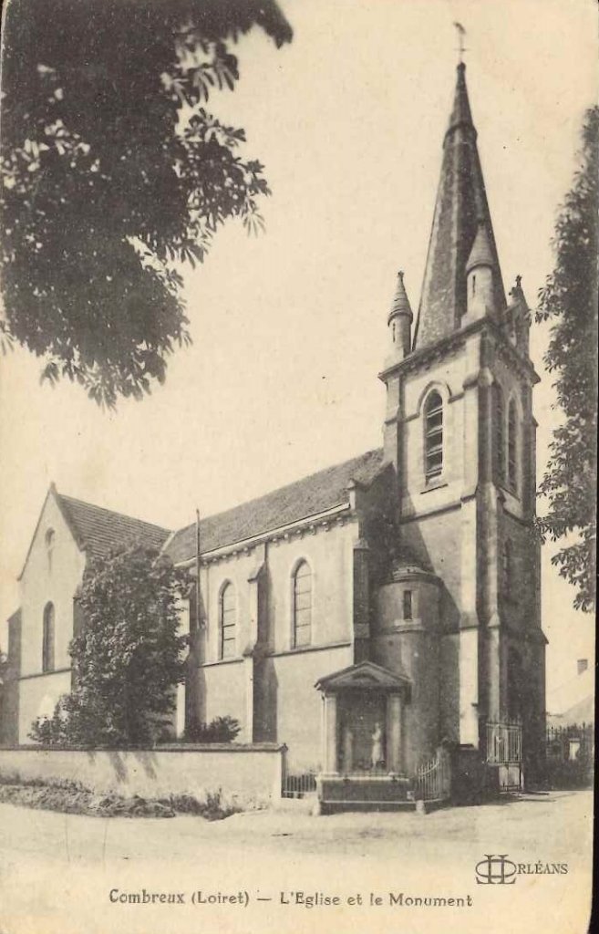 Combreux - L'église et le monument -Orléans.jpg