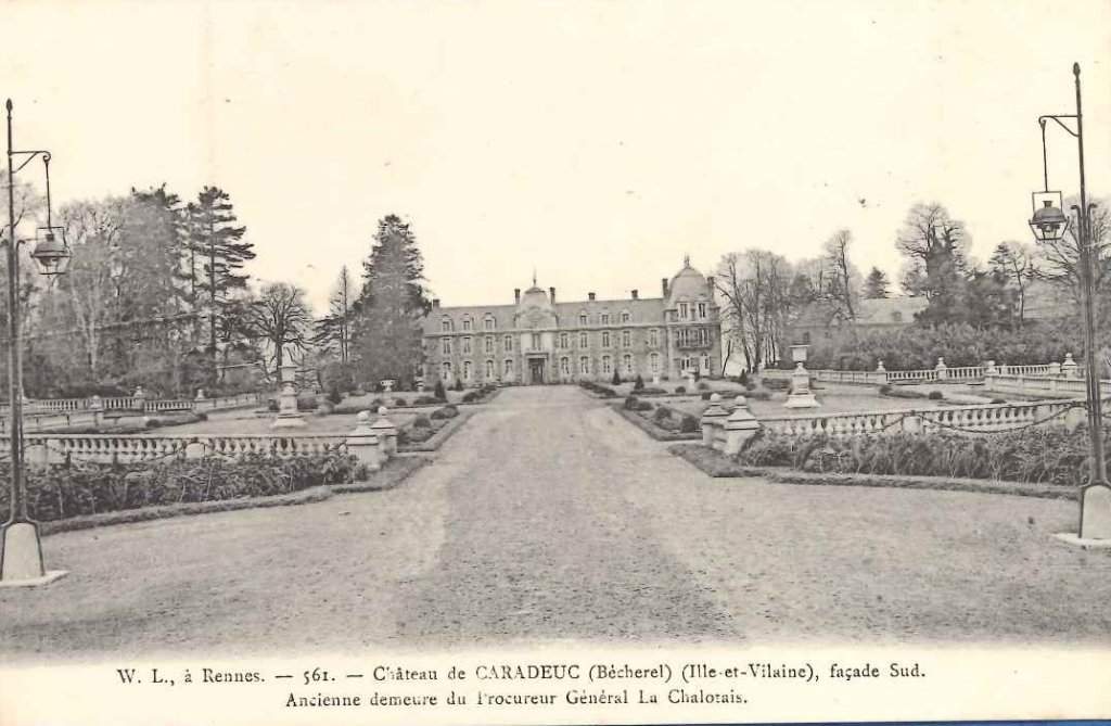 561 - Bécherel - Château de Caradeuc, façade sud. wl.jpg