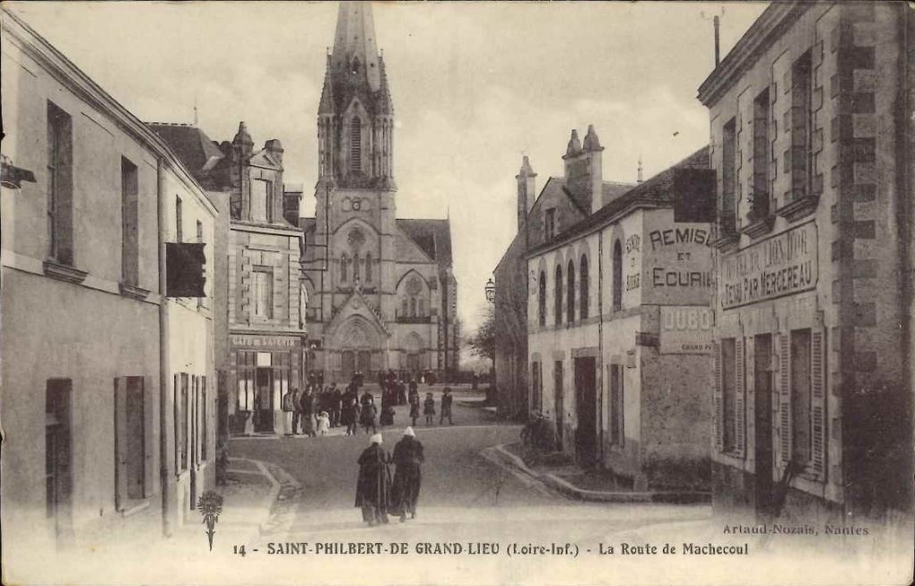 14 - Saint Philbert de Grand Lieu - La route de Machecoul -artaudnozais.jpg