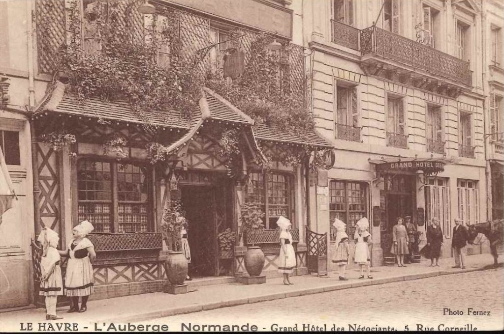 Le Havre - L'auberge Normande - Grand hotel des négociants, 5 rue Corneille.jpg