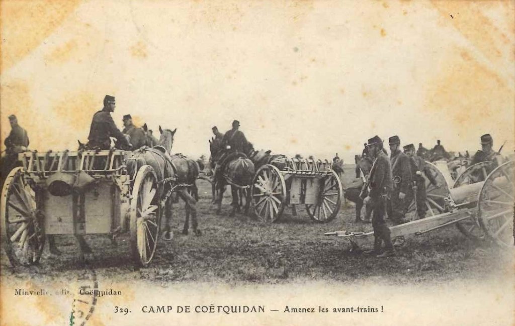 329 - Camp de Coëtquidan - Amenez les avant-trains ! -minvielle.jpg