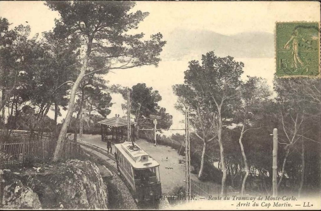 Cap Martin - route du tramway de Monte Carlo - Arrêt du cap martin -ll.jpg