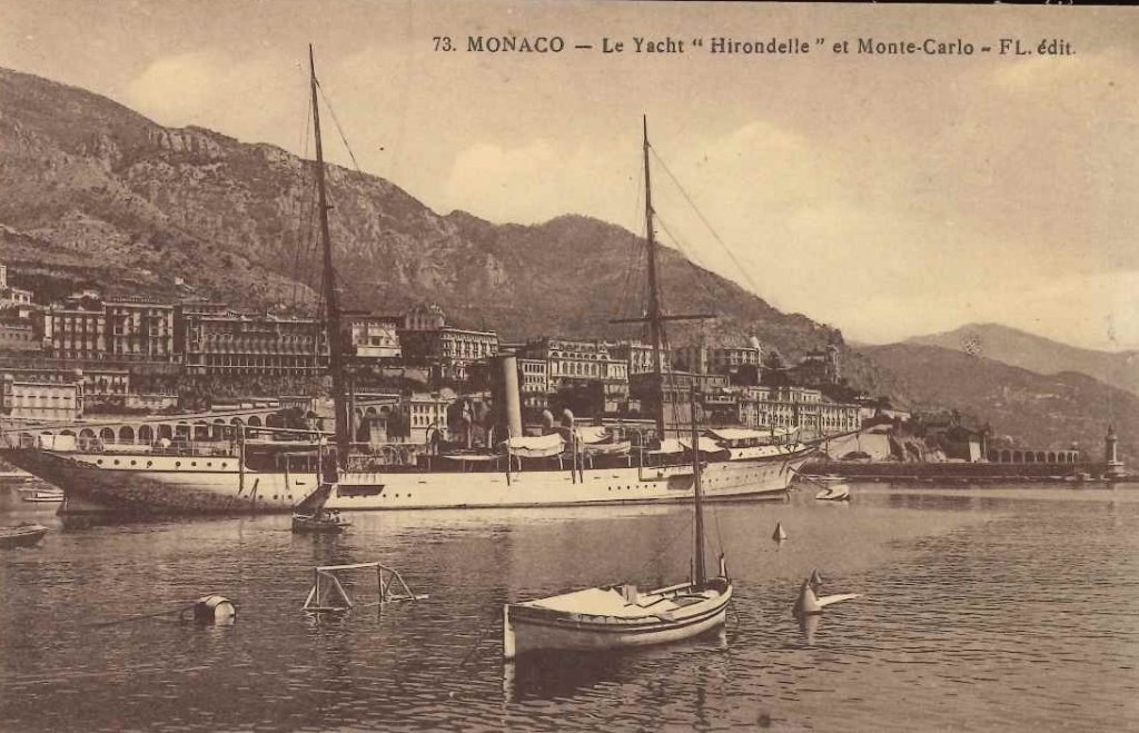 73 - Monaco - le Yacht Hirondelle et Monte-Carlo - fl.jpg