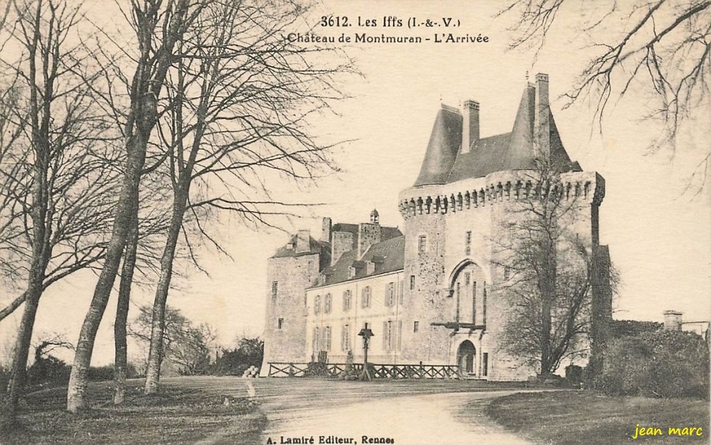 Les Iffs - Château de Montmuran, l'arrivée.jpg
