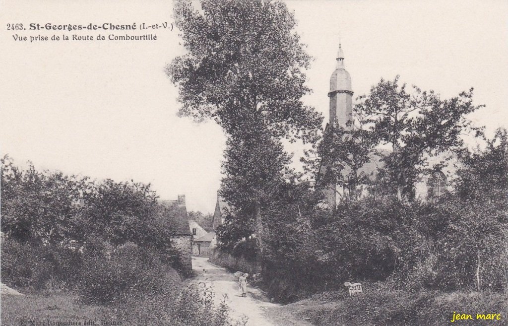 Saint-Georges-de-Chesné - Vue prise de la Route de Combourtillé.jpg