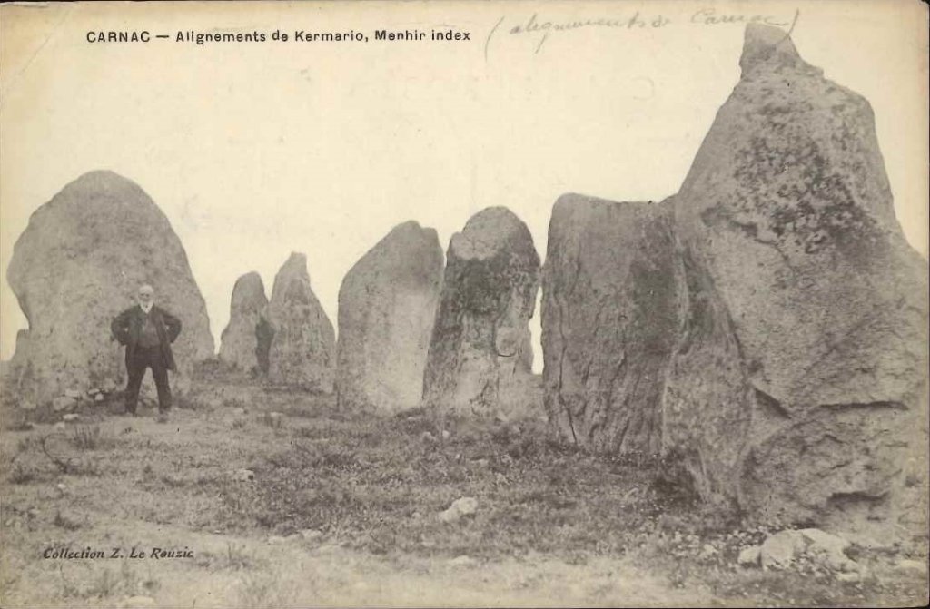 Carnac - Alignements de Kermario, Menhir index.jpg