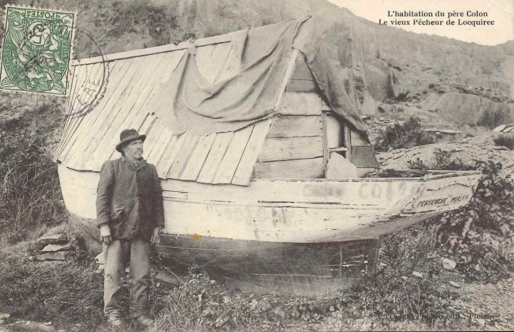 Locquirec - L'habitation du père Colon - le vieux pêcheur de Locquirec.jpg