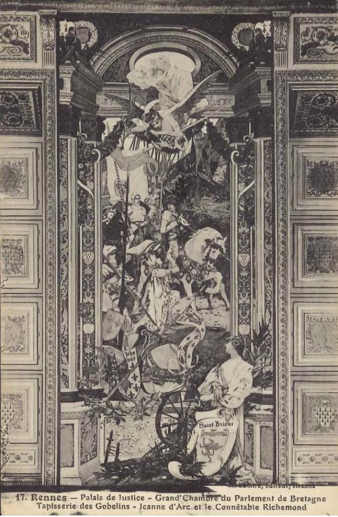 17 - Rennes - Palais de Justice - Grand'Chambre du parlement....jpg
