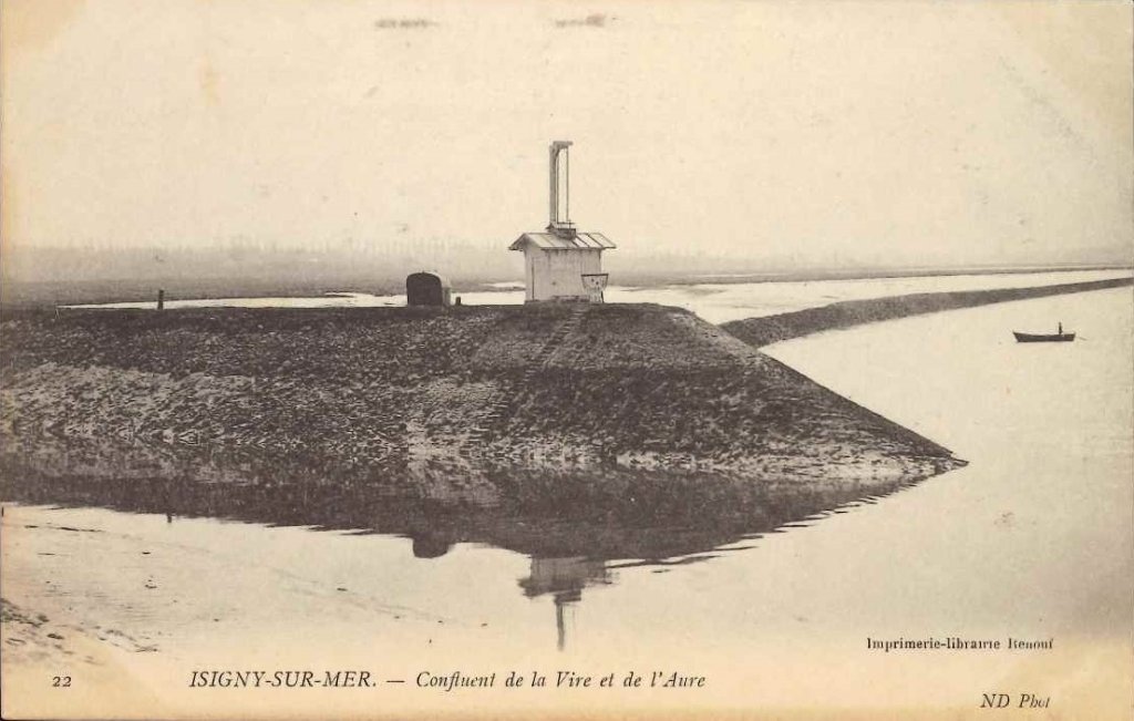 22 - Isigny sur Mer - confluent de la Vire et de l'Aure.jpg