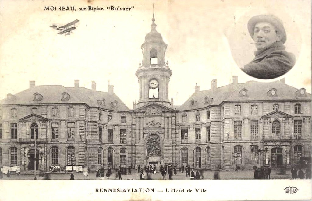 Moineau, sur Biplan bréguet Bzh35.jpg