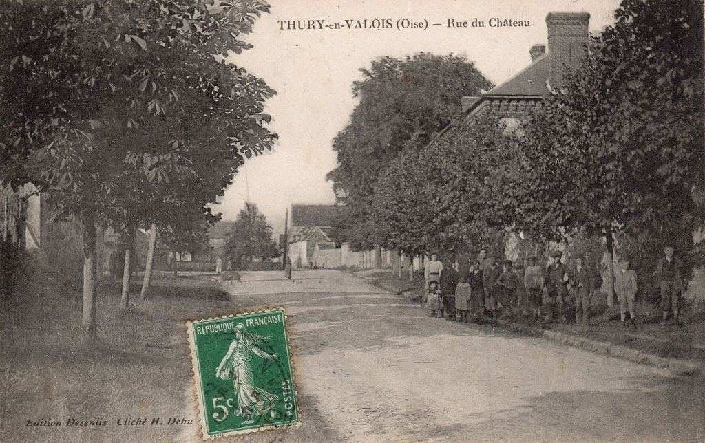 60 - THURY-EN-VALOIS - Rue du Château - Edition Desenlis - 06-10-24.jpg