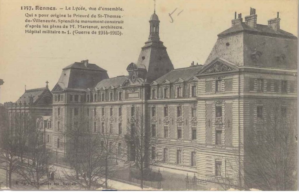 1257 - Rennes - Le Lycée, vue d'ensemble.jpg