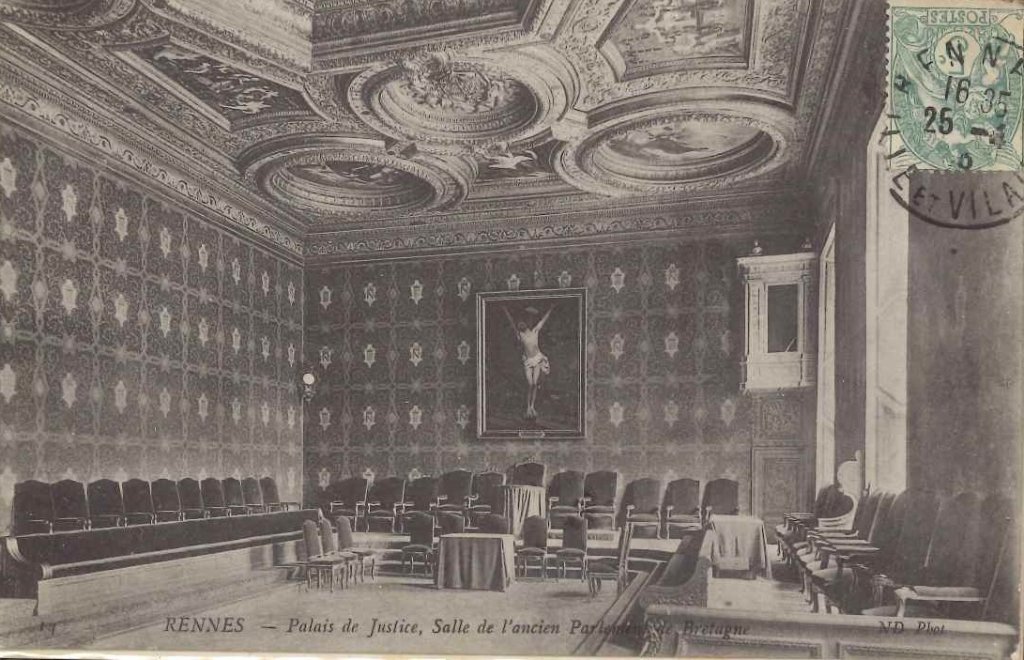 14 - Rennes - Palais de justice, salle de l'ancien parlement de Bretagne.jpg