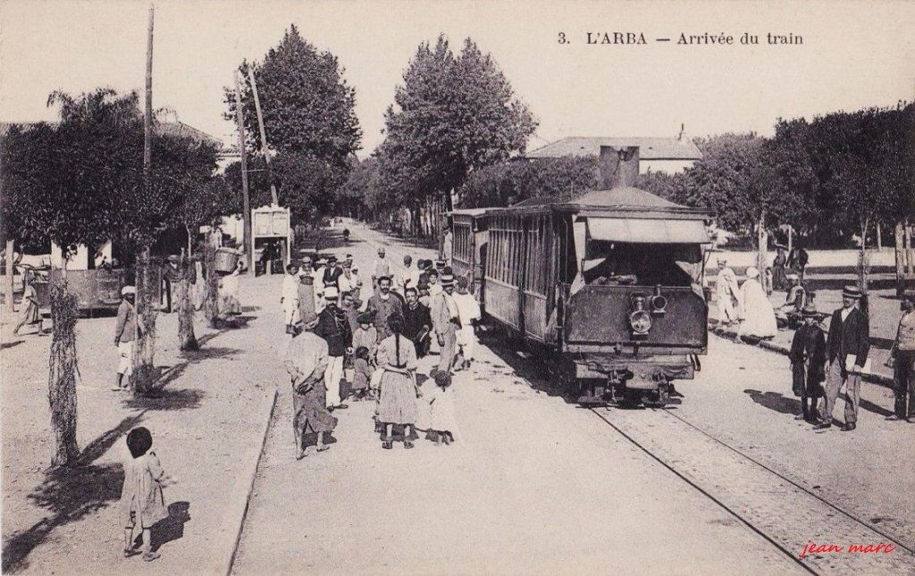 L'Arba - Arrivée du Train (Edit. Veuve Krempf, L'Arba).jpg