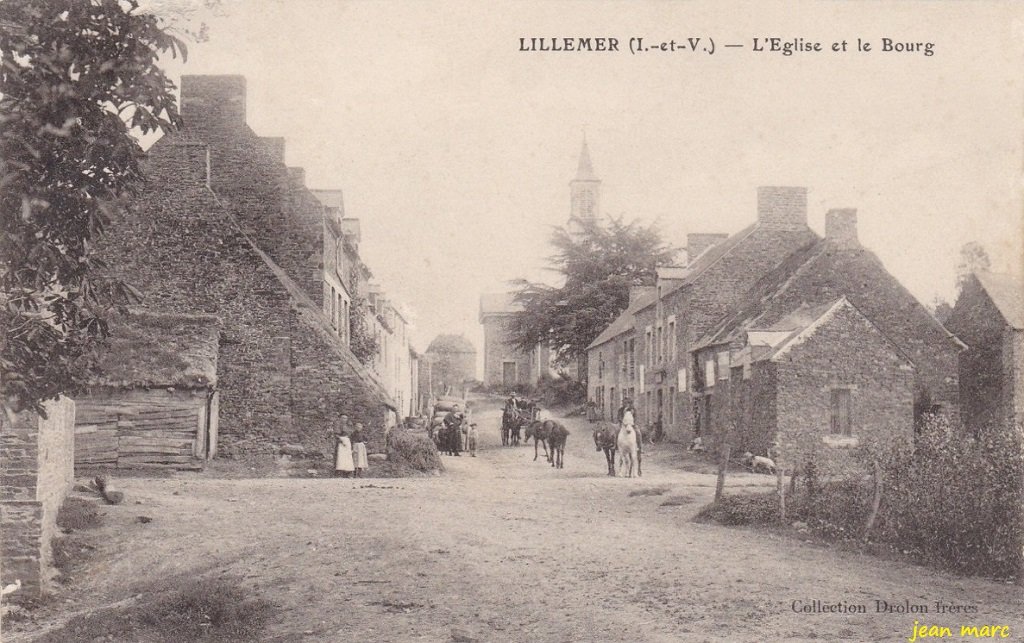 Lillemer - L'Église et le Bourg.jpg