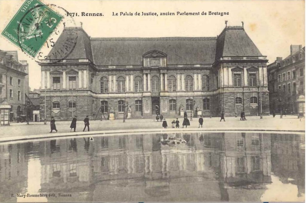 1271 - Rennes - Le palais de justice, ancien parlement de Bretagne.jpg