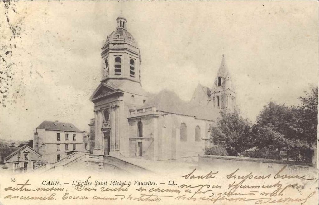 33 - Caen - l'église Saint Michel à Vaucelles.jpg
