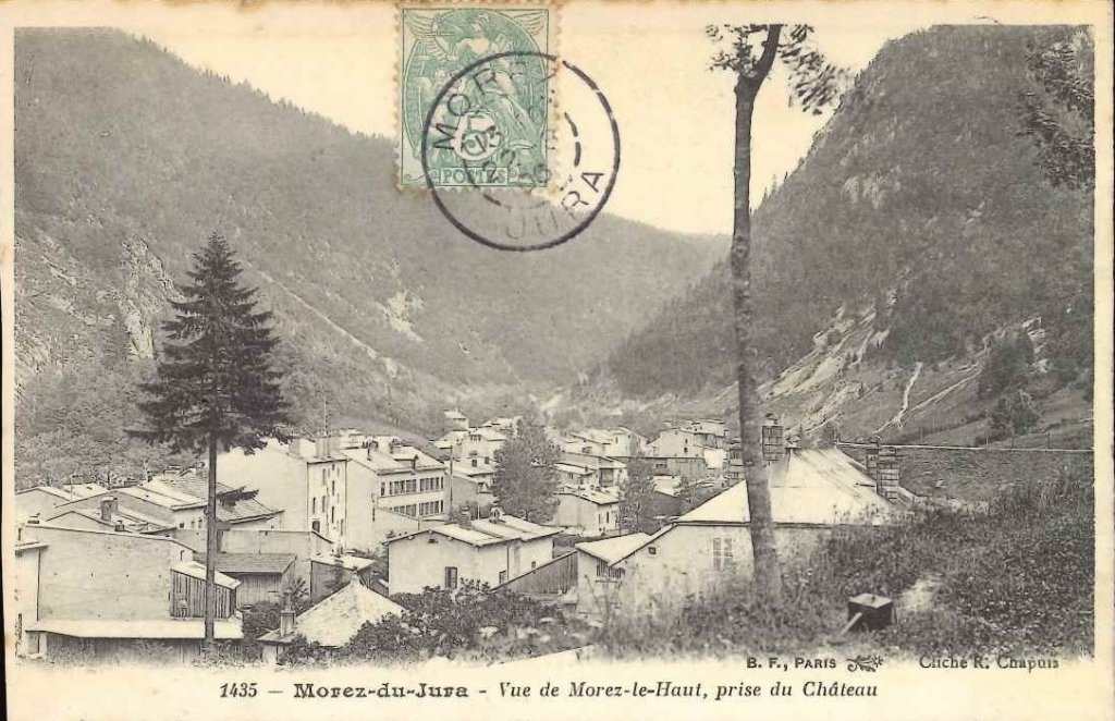 1435 - Morez du Jura - Vue de Morez le Haut, prise du château.jpg