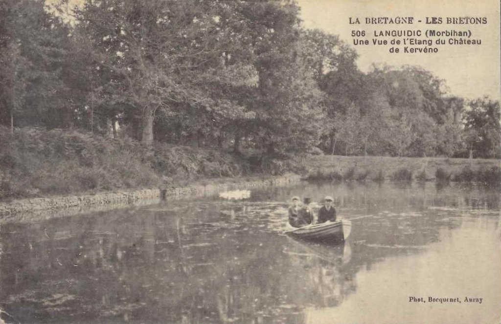 506 - Languidic - une vue de l'étang du château de Kervéno.jpg