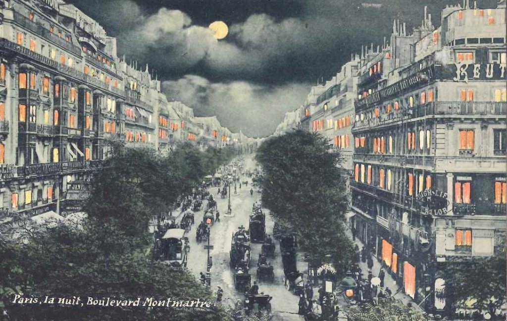 Paris - La nuit - Boulevard Montmartre.jpg